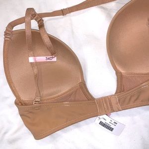 BNWT La Vie En Rose plunge NUDE BRA ONLY